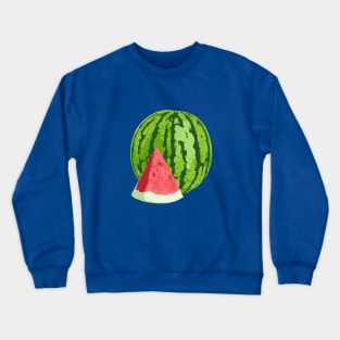 Minimalist Abstract Nature Art #60 Watermelon Crewneck Sweatshirt